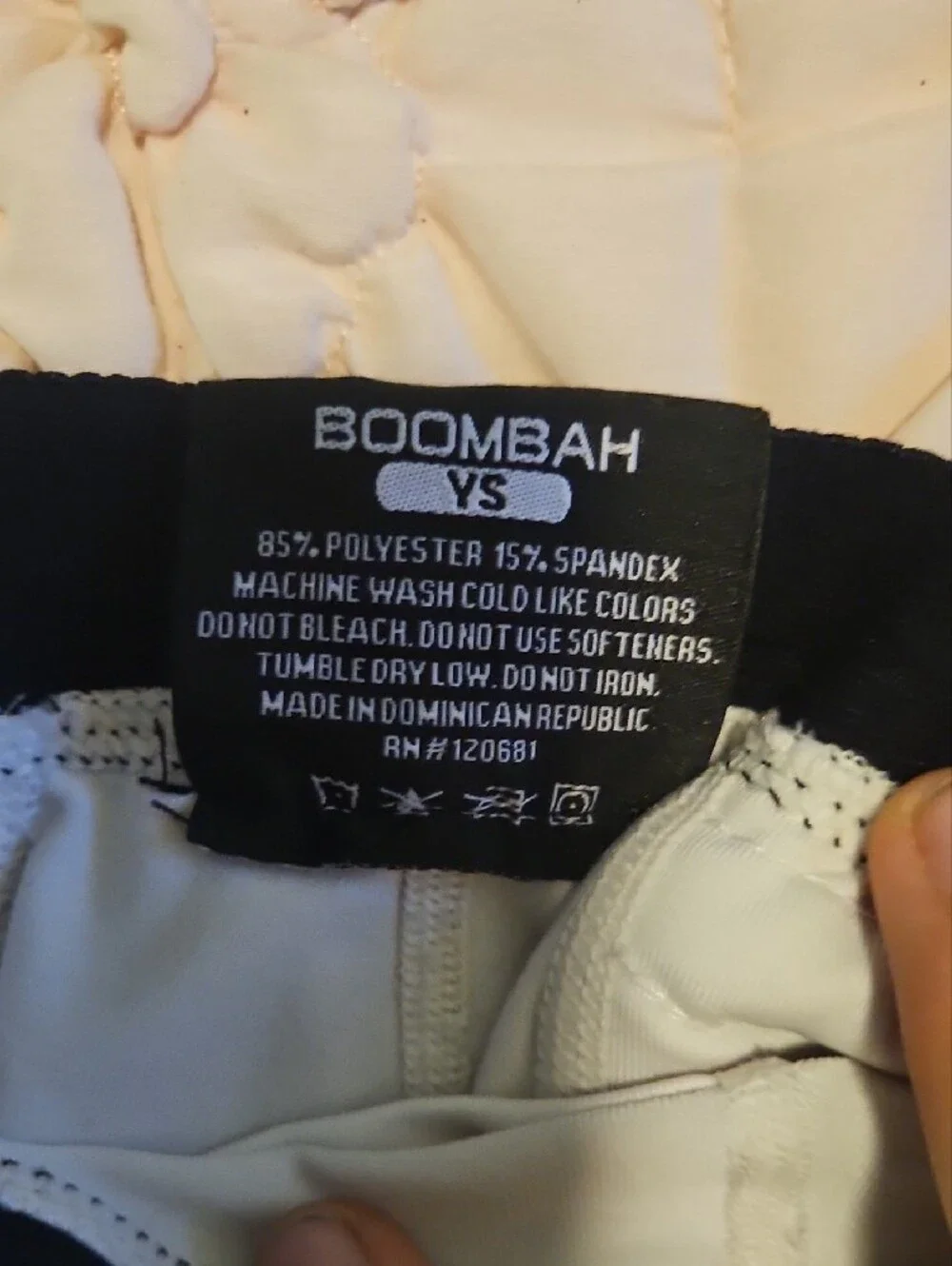Boombah Youth White Padded Baseball/Softball Sliding Shorts